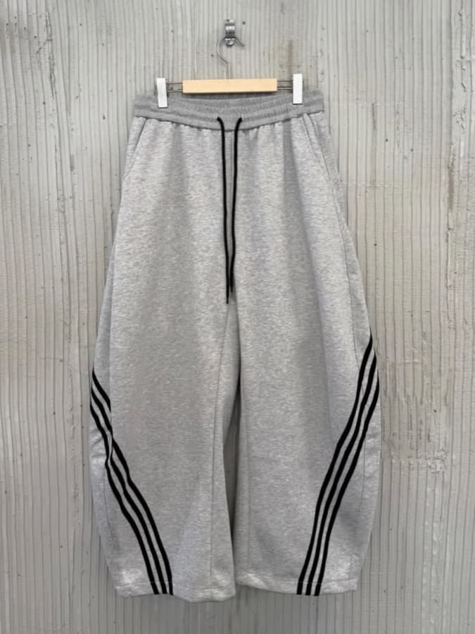 Striped Wide Joggers
